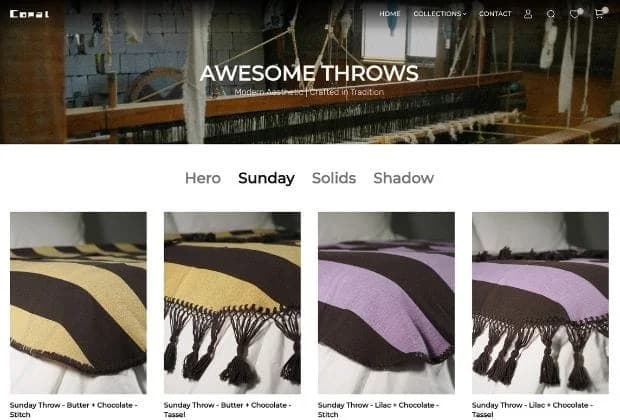 Copal Collective — Handmade Throws