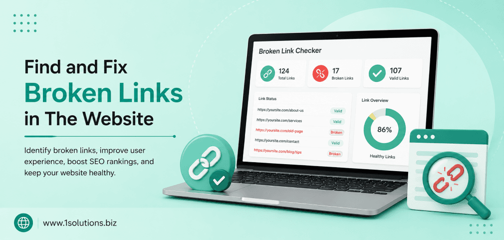 Find and Fix Broken Links in The Website