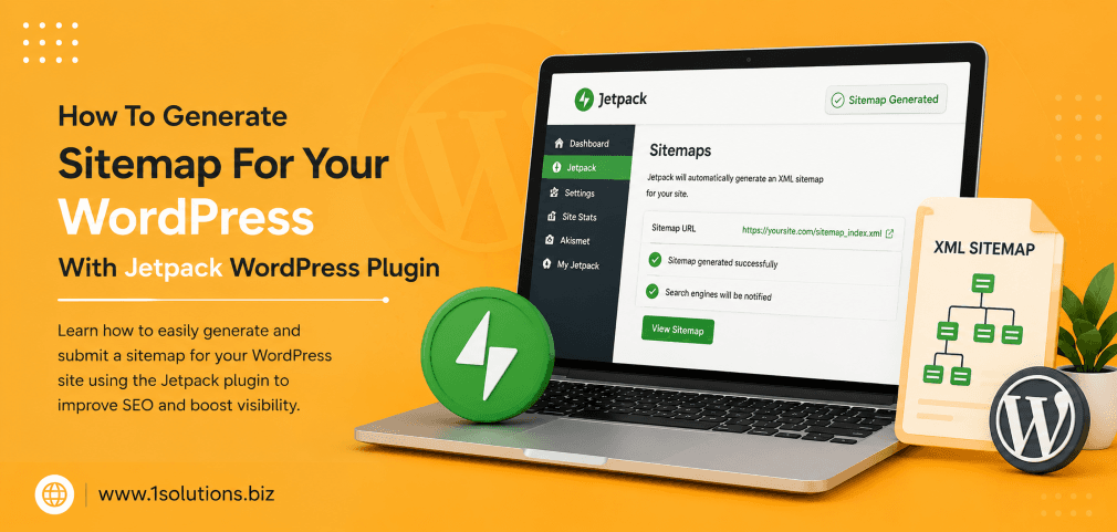 How To Generate Sitemap For Your WordPress With Jetpack WordPress Plugin