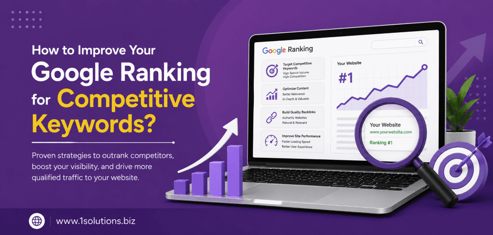 How to Improve Your Google Ranking for Competitive Keywords