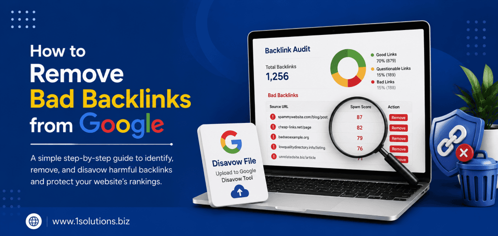How to Remove Bad Backlinks from Google (10 Steps)