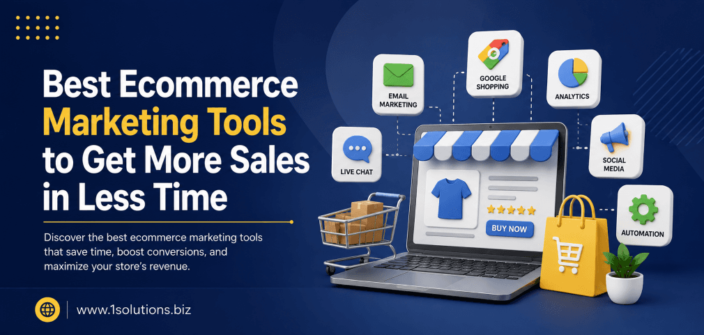 Best ecommerce marketing tools to get more sales in less time