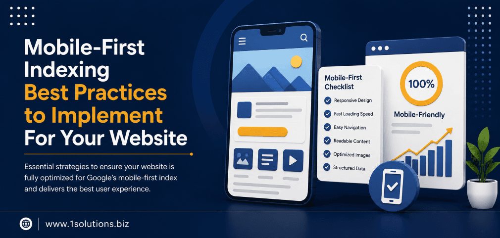 Mobile-First Indexing Best Practices to Implement For Your Website