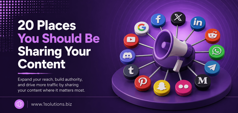 20 Places You Should Be Sharing Your Content