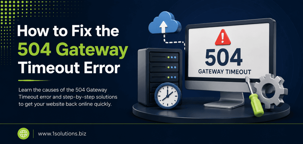 How to Fix the 504 Gateway Timeout Error