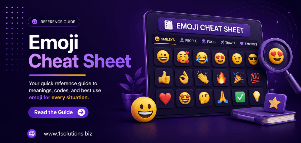 Emoji Cheat Sheet
