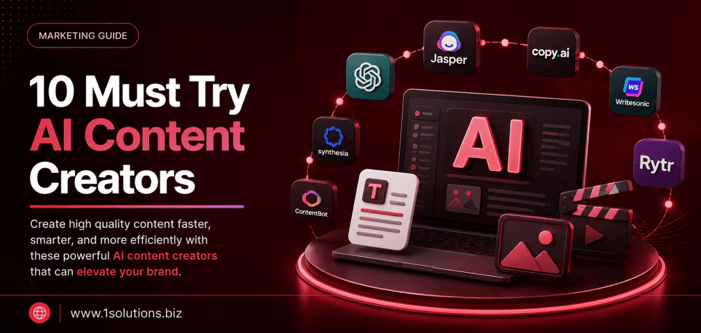 10 Must-Try AI Content Creators To Boost Your Productivity