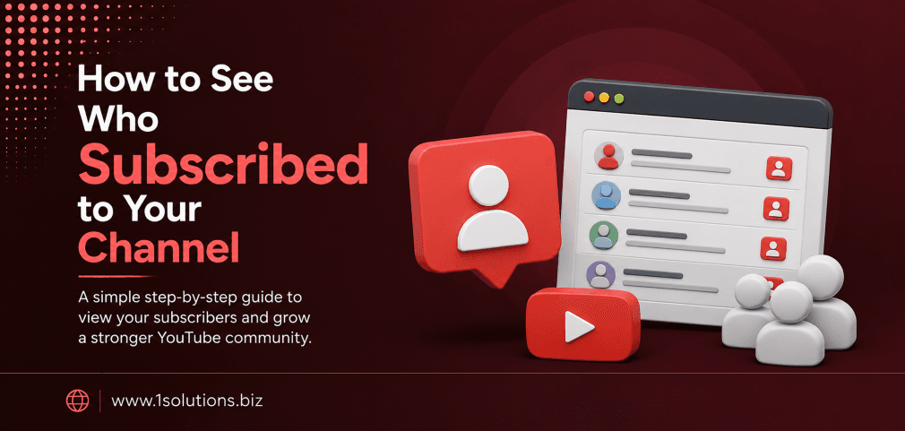 YouTube Subscriber List: How to See Who Subscribed to Your Channel