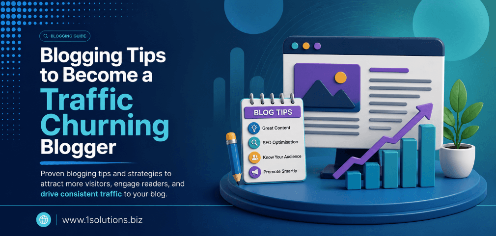 Blogging Tips to Become a Traffic Churning Blogger
