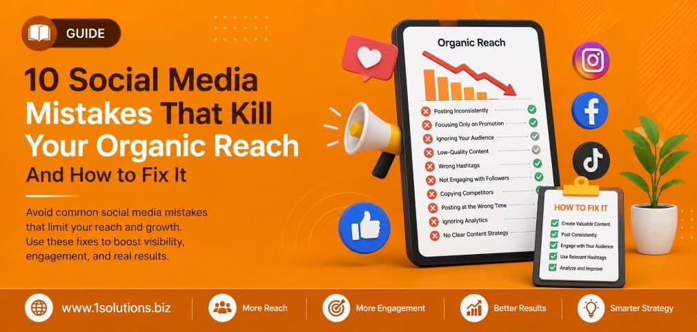 10 Social Media Mistakes That Kill Your Organic Reach And How to Fix It
