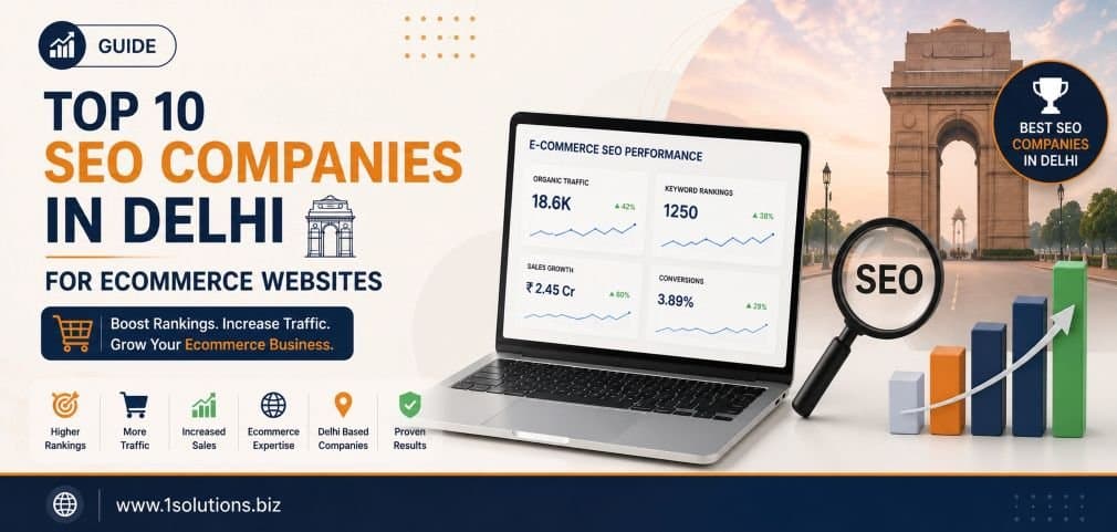 Top 10 SEO Companies in Delhi for Ecommerce Websites