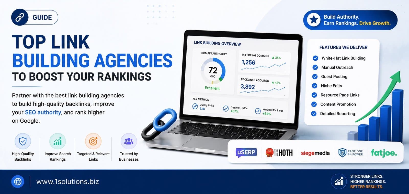Top Link Building Agencies To Boost Your Rankings