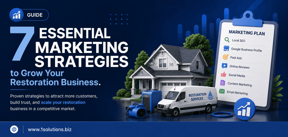 7 Essential Marketing Strategies to Grow Your Restoration Business