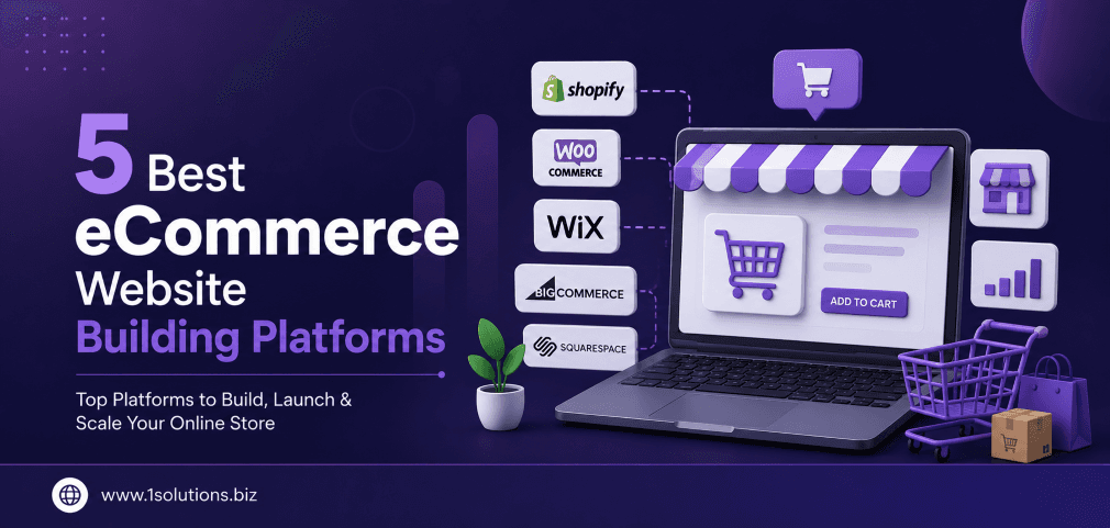 5 Best eCommerce Website Building Platforms