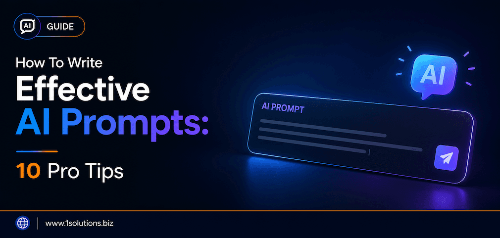 How To Write Effective AI Prompts: 10 Pro Tips