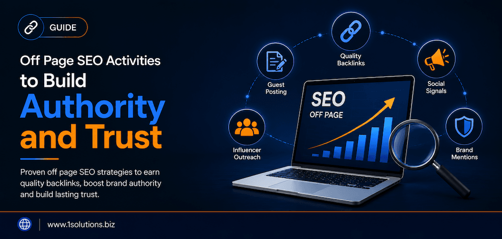 Off Page SEO Activities to SEO rankings