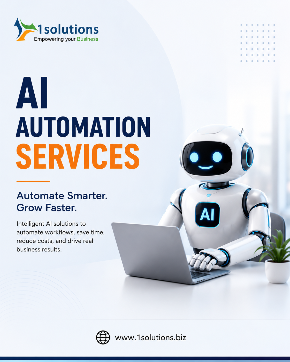 1Solutions AI Automation Services — automate smarter, grow faster