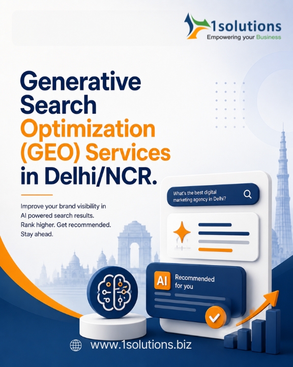 1Solutions Generative Search Optimization (GEO) Services in Delhi NCR