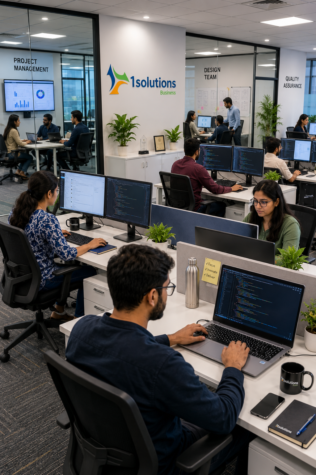 1Solutions office, New Delhi