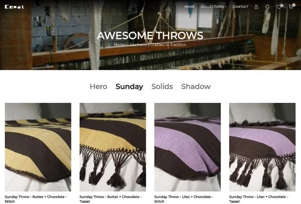 Copal Collective - Handmade Throws